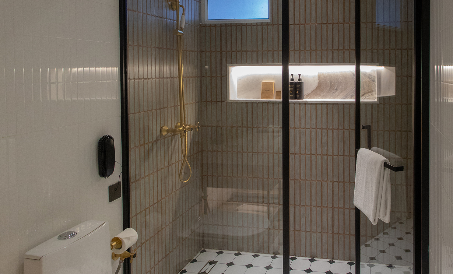 modern hotel washroom with premium amenities nainital2