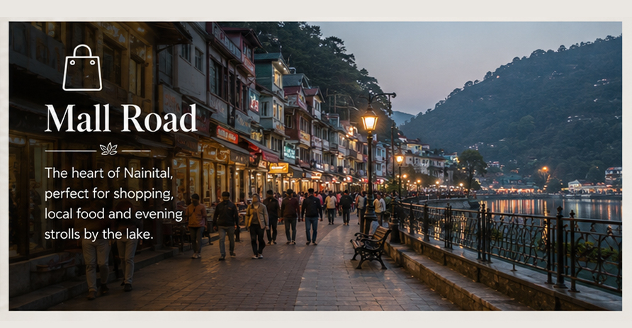 resorts near mall road nainital