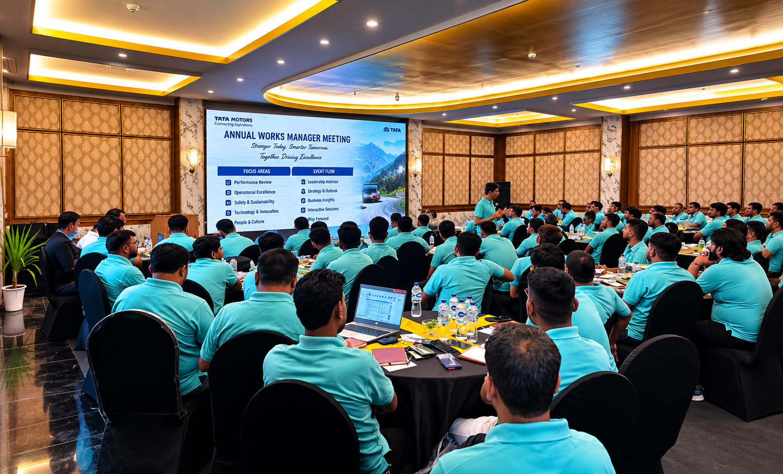 tata corporate event arifcastles