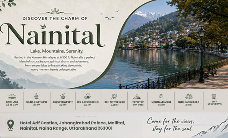 arif castle nainital nearby places to visit